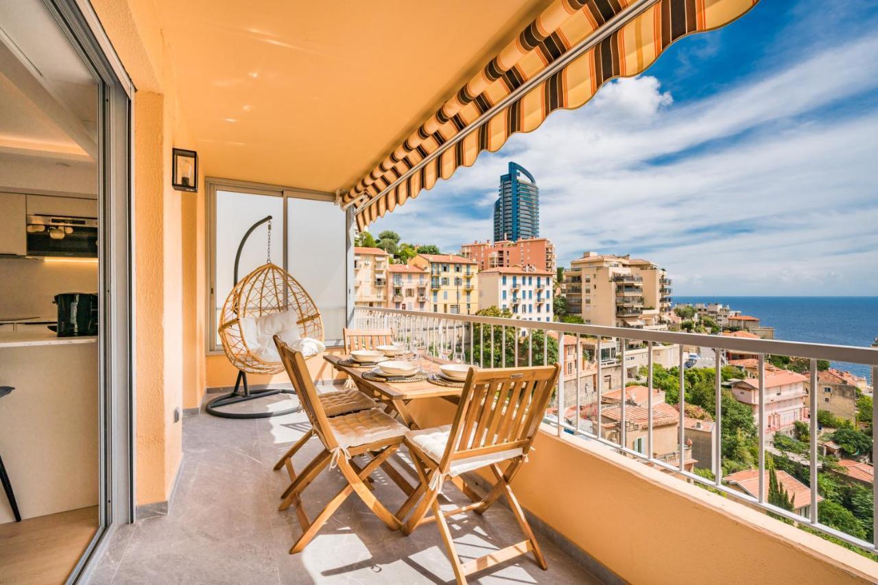 Baie De Monaco - Terrasse Vue Mer - Parking - Af بوزولي المظهر الخارجي الصورة