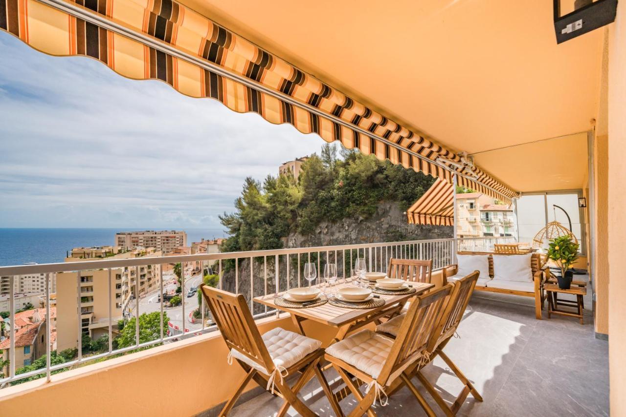 Baie De Monaco - Terrasse Vue Mer - Parking - Af بوزولي المظهر الخارجي الصورة